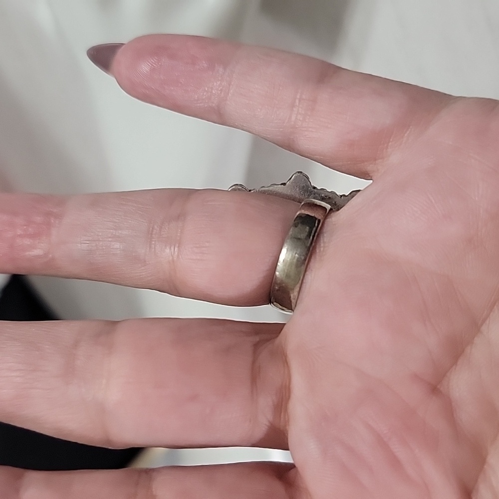 Labradorite Artisan Statement Ring - image 8